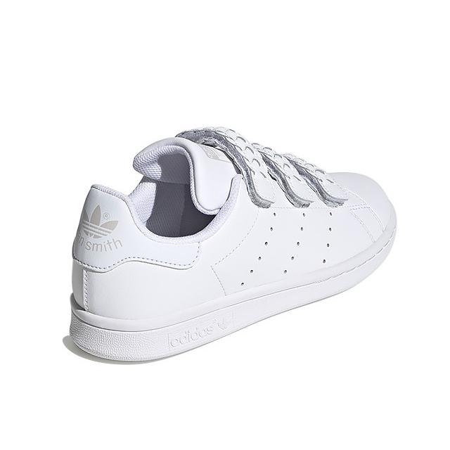 adidas Originals STAN SMITH CF J EG7568 FTWR WHITE/GREY ONE アディダス オリジナルス スタンスミス ベルクロ ホワイト レディース スニーカー 定番｜sneeze｜03