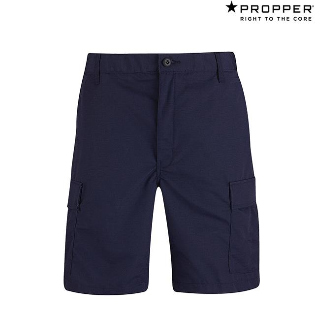 Propper BDU Shorts - 100% Cotton Ripstop 売買 F5261 Dark ショートパンツ ショーツ カーゴ アーミー ダークネイビー Navy アメリカ軍 ミリタリー プロッパー 国内外の人気集結！