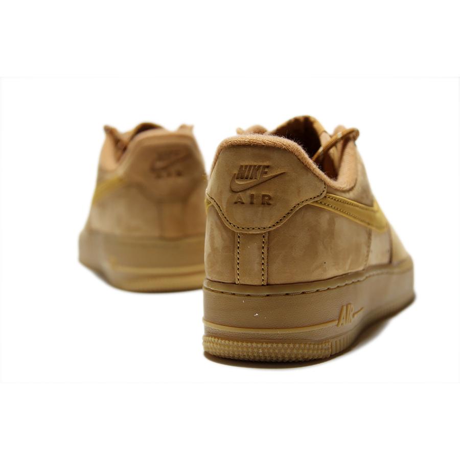 NIKE WMNS AIR FORCE 1 '07 WB FZ7372-200 FLAX/WHEAT-GUM LIGHT BROWN ナイキ ウィメンズ エアフォース ウィート ブラウン メンズ レディース スニーカー｜sneeze｜03