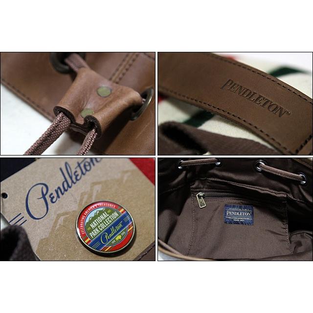 PENDLETON 「National Park Collection」Glacier Park Duffle Backpack Leather Trim gc815ペンドルトン ナショナル パーク コレクション ダッフル バッグ カバ｜sneeze｜05
