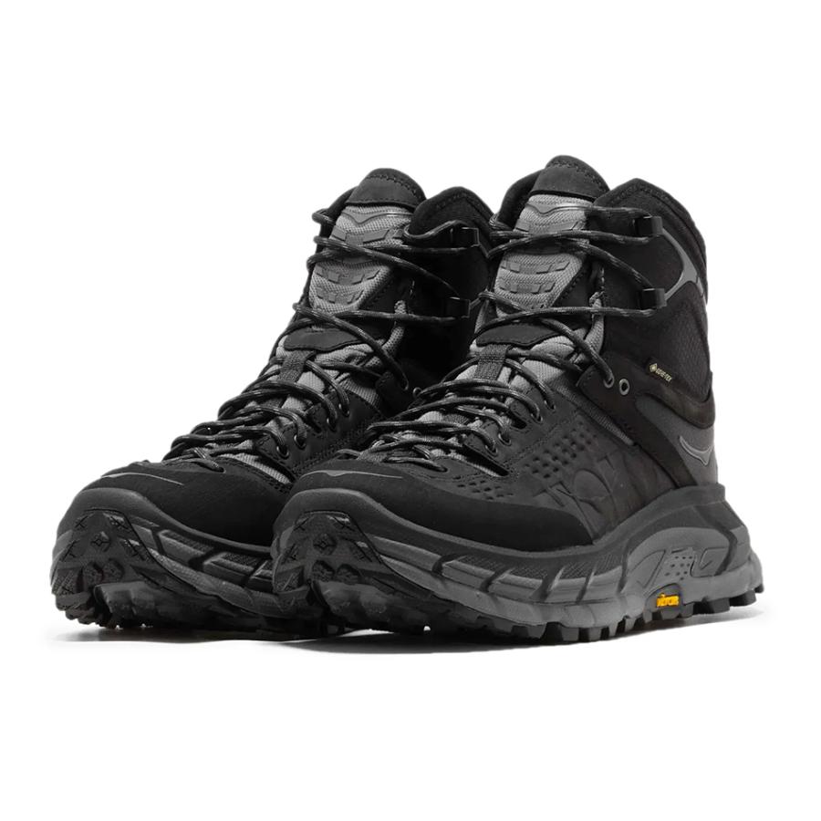 HOKA ONEONE TOR ULTRA HI 1129958-BCSTL GORE-TEX BLACK/CASTLEROCK ホカ オネオネ トール ウルトラ ハイ ゴアテックス Vibram ブラック メンズ ブーツ｜sneeze｜02