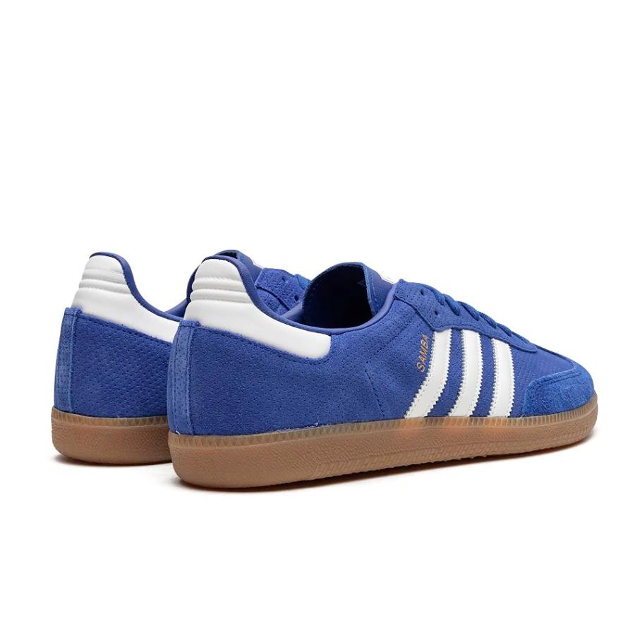 adidas Originals SAMBA OG HP7901 TEAM ROYAL BLUE/CORE WHITE/GUM アディダス オリジナルス サンバ OG チーム ロイヤル ブルー スエード メンズ スニーカー｜sneeze｜03