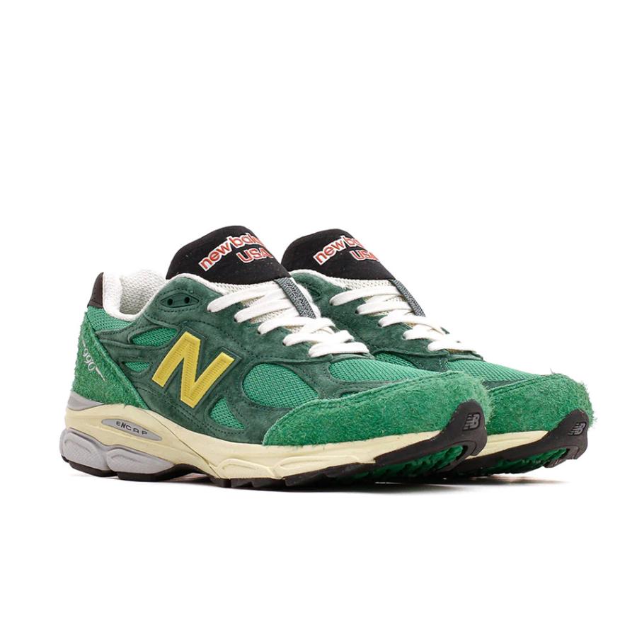 new balance 991 green yellow