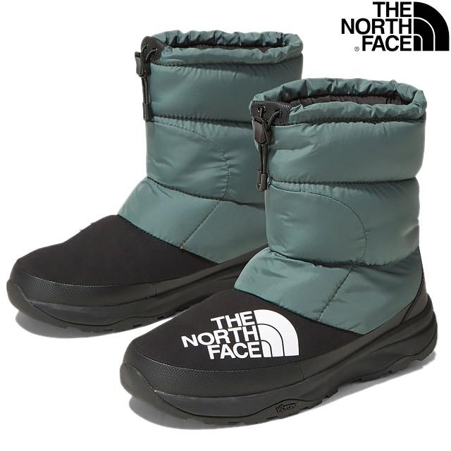 THE NORTH FACE NUPTSE DOWN BOOTIE NF51877 JK JUNGLE GREENxBLACK ザ 