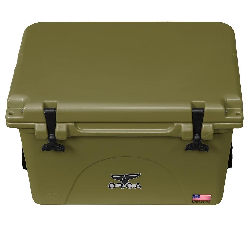 ORCA COOLERS 40 QUART GREEN 「Made in U.S.A」 ORCG040 orca オルカ クーラー ボックス グリーン クーラーBOX キャンプ アウトドア 釣り 大型 大容量 USA｜sneeze｜02