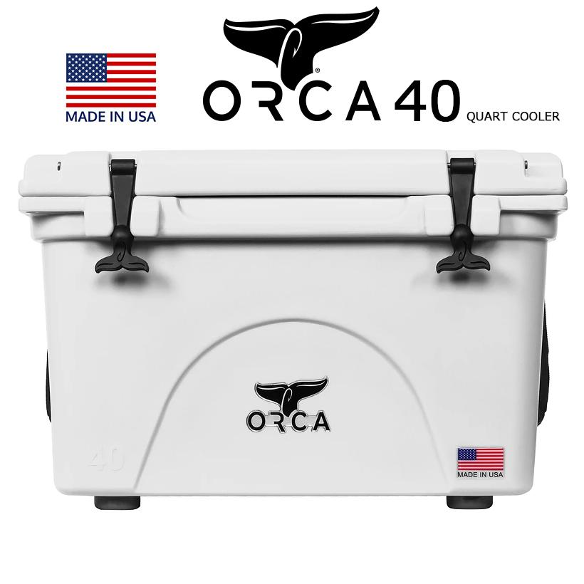 ORCA COOLERS 40 QUART WHITE 「Made in U.S.A」 ORCW040 orca オルカ  