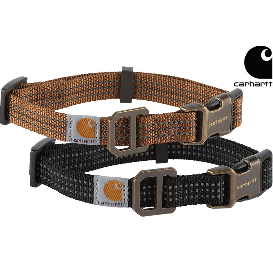 Carhartt USA Dog Collar Carhartt Brown/Black P0000343 カーハート ドッグ カラー 首輪