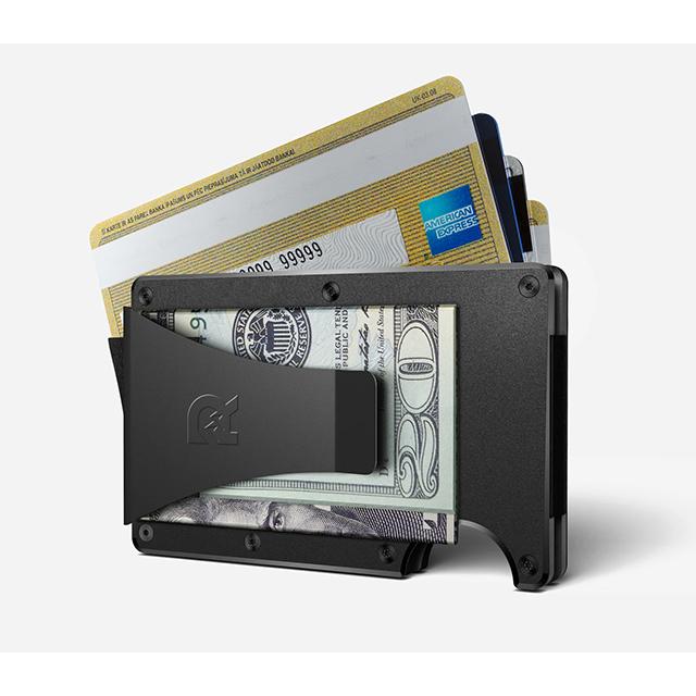 the RIDGE 「Money Clip」 Aluminum - Black ザ リッジ マネークリップ