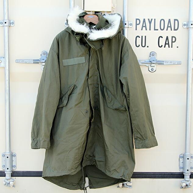 70s DEADSTOCK U.S.ARMY M-65 FISHTAIL PARKA FULL SET MIDIUM 74年