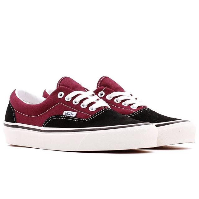 maroon era vans