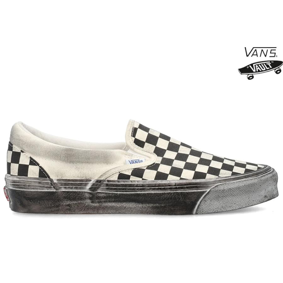 VAULT by VANS OG CLASSIC SLIP-ON STRESSED VN0A32QNBKC BLACK