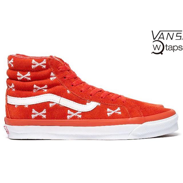 WTAPS x VANS VAULT OG SK8-HI LX VN0A4BVB20Q BONES/ORANGE/WHITE