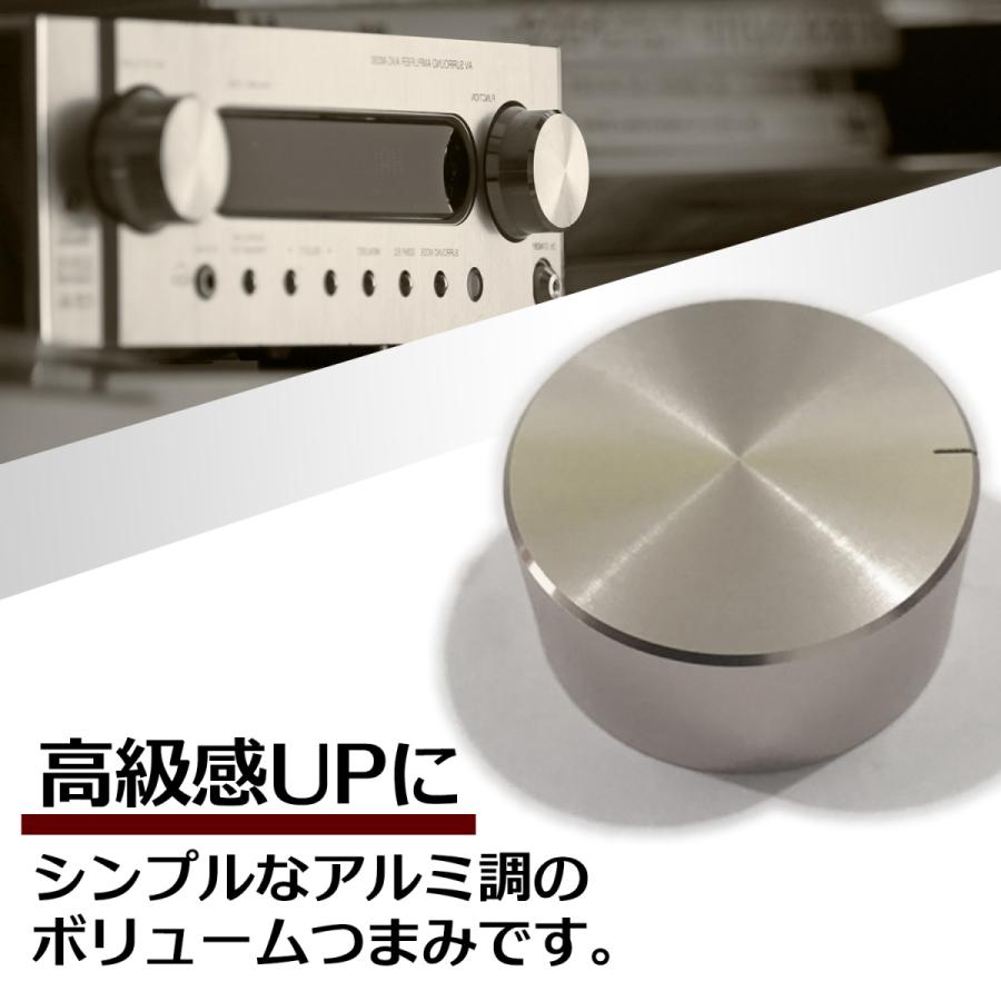 Lバンドリ！　スマスロ実機　バイブON-OFF ボリューム調節可 SーNET ボリュームつまみ 直径 32mm 音量 つまみ ステンレス