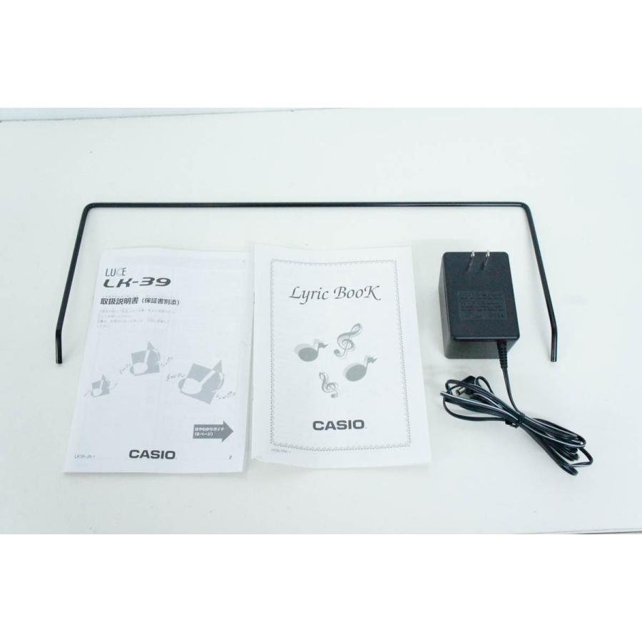 中古 CASIOカシオ 光ナビゲーションキーボード LK-39 電子