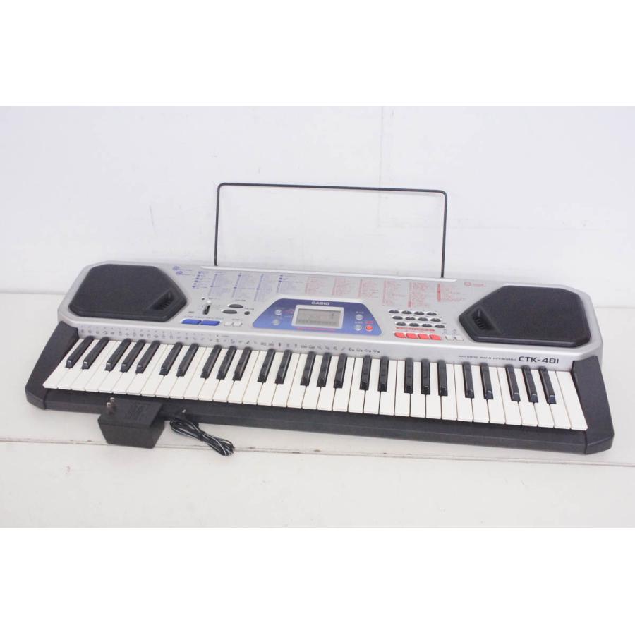 キーボード 中古 カシオcasio ベーシックキーボード 電子キーボード 61鍵 Ctk 481