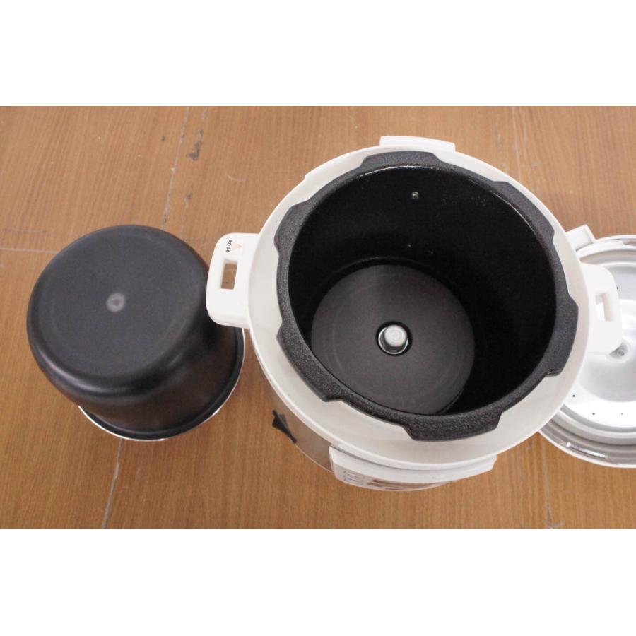 中古 D&S 家庭用マイコン電気圧力鍋 STL-EC25G 2.5L 炊飯器にも : エス