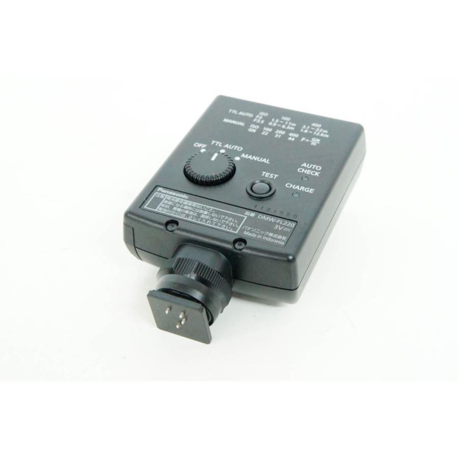 中古 Panasonicパナソニック フラッシュライト ルミックス用 DMW-FL220