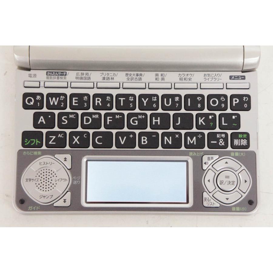 中古 CASIOカシオ EX-wordエクスワード 電子辞書 XD-N6800 教養ビジネスモデル｜snet-shop｜02