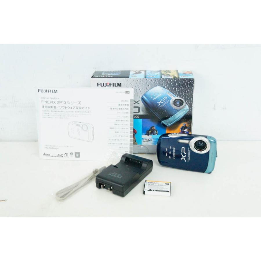 中古 FUJIFILM富士フイルム コンパクトデジタルカメラ FinePix XP10