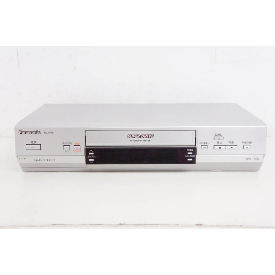中古 Panasonicパナソニック VHSハイファイビデオ ビデオデッキ NV 