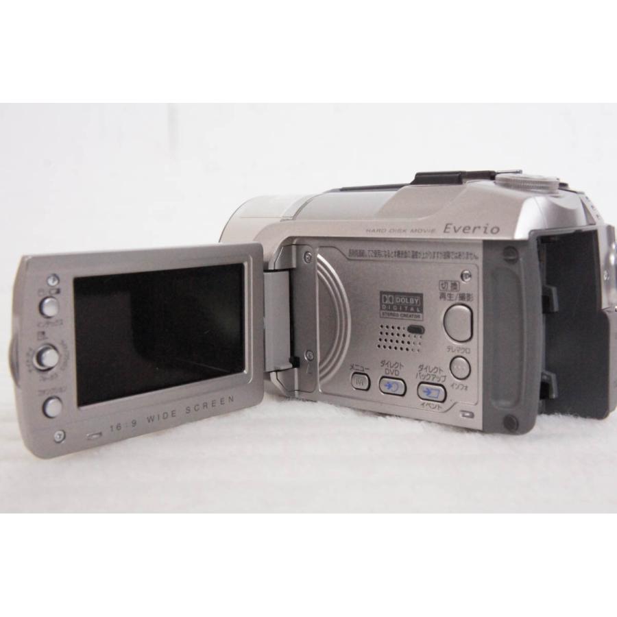 中古 JVC Victorビクター エブリオEverio ビデオカメラ GZ-MG575-S