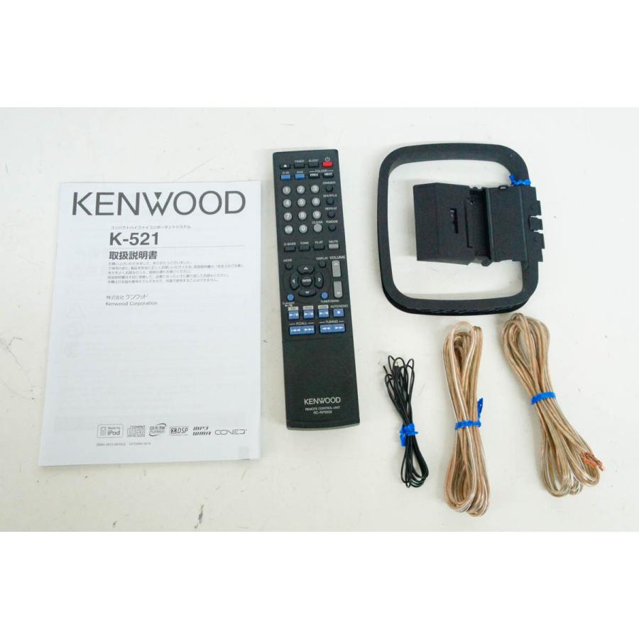 中古 KENWOODケンウッド コンパクトHi-Fiシステム CD／USB／ラジオ K