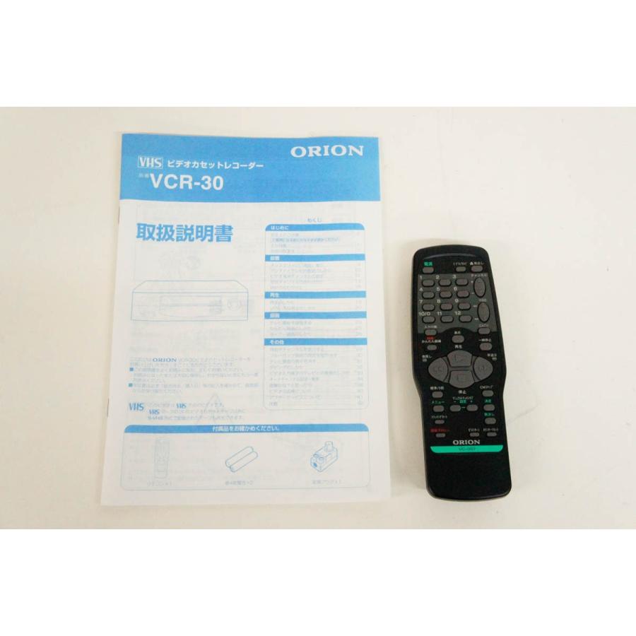 中古 オリオンORION ビデオカセットレコーダー VHSビデオデッキ VCR-30