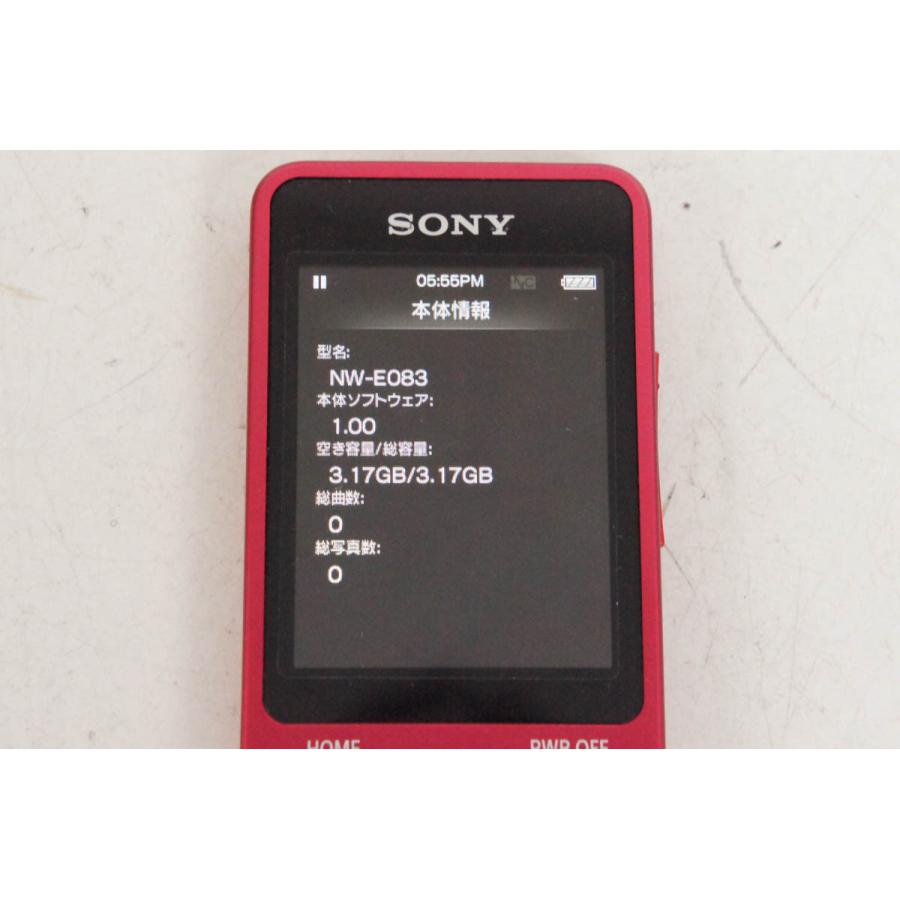 日本メーカー新品 SONYウォークマン EシリーズNW-E083 B 4GB純正