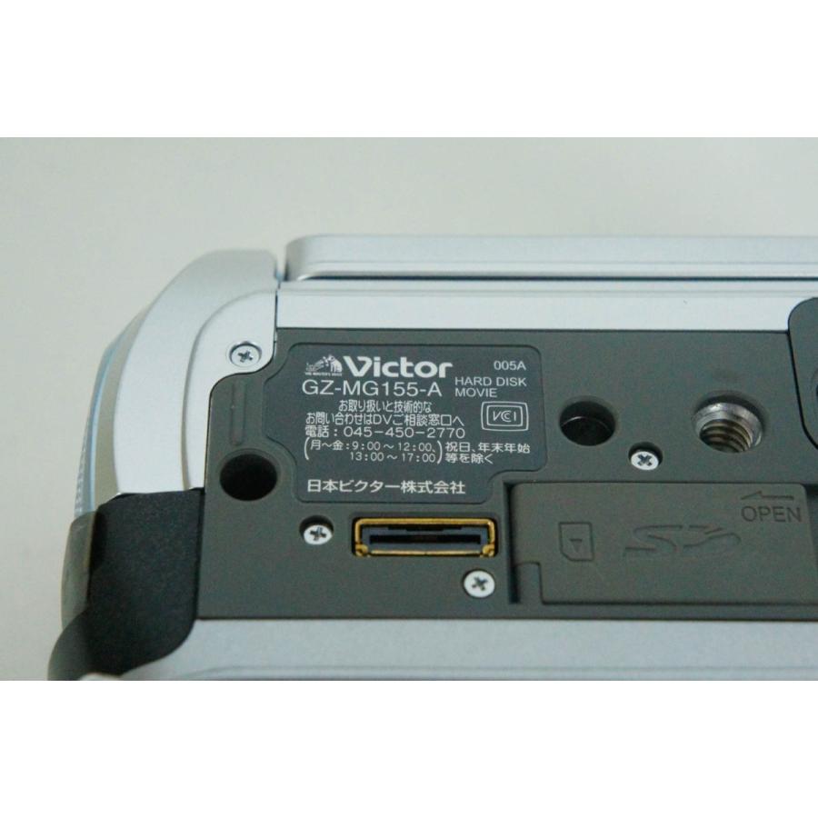 中古 JVC Victorビクター エブリオEverio ビデオカメラ GZ-MG155-A