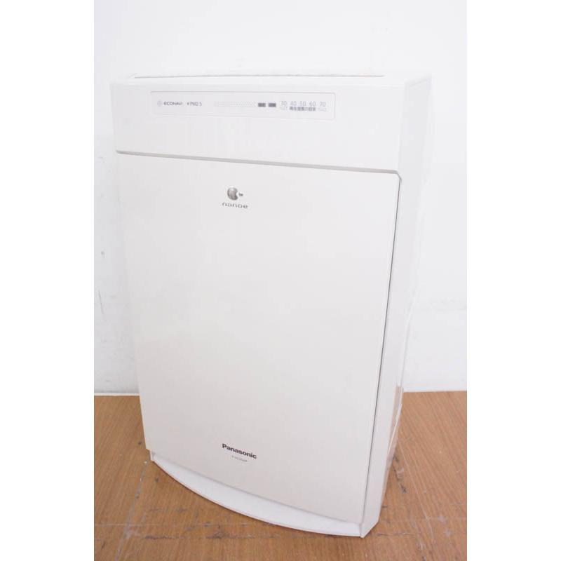 中古 Panasonicパナソニック 加湿空気清浄機 F-VC55XP 加湿14畳空気