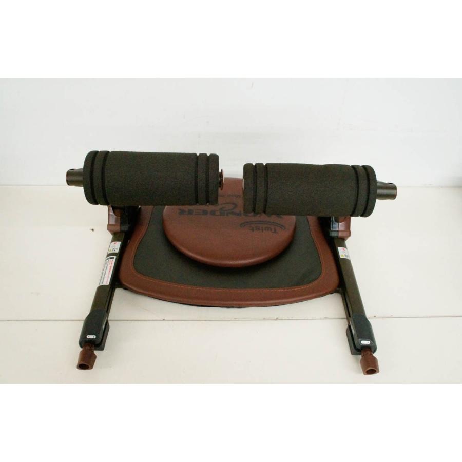 Wonder Core Twist エクササイズ器具 ブラウン 約30cm 中古 ショップジャパン ワンダーコア ツイスト WONDER Core Twist 腹筋