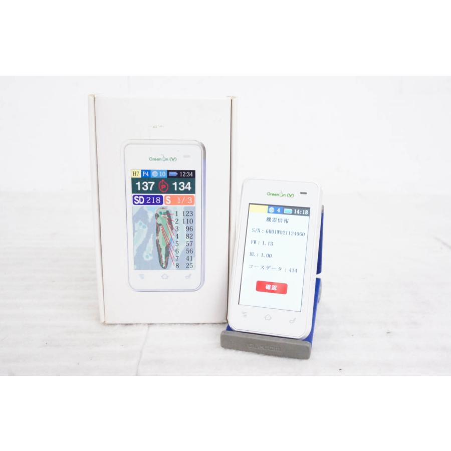 【中古】MASA GreenOn グリーンオン メビウス 高機能GPSキャディー 中古 MASAマサ GreenOn グリーンオン メビウス 高機能GPSキャディー