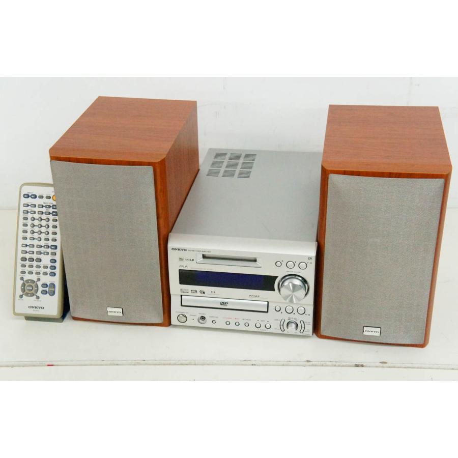 人気商品 中古 ONKYOオンキヨー CD MD DVDチューナーアンプシステム FR