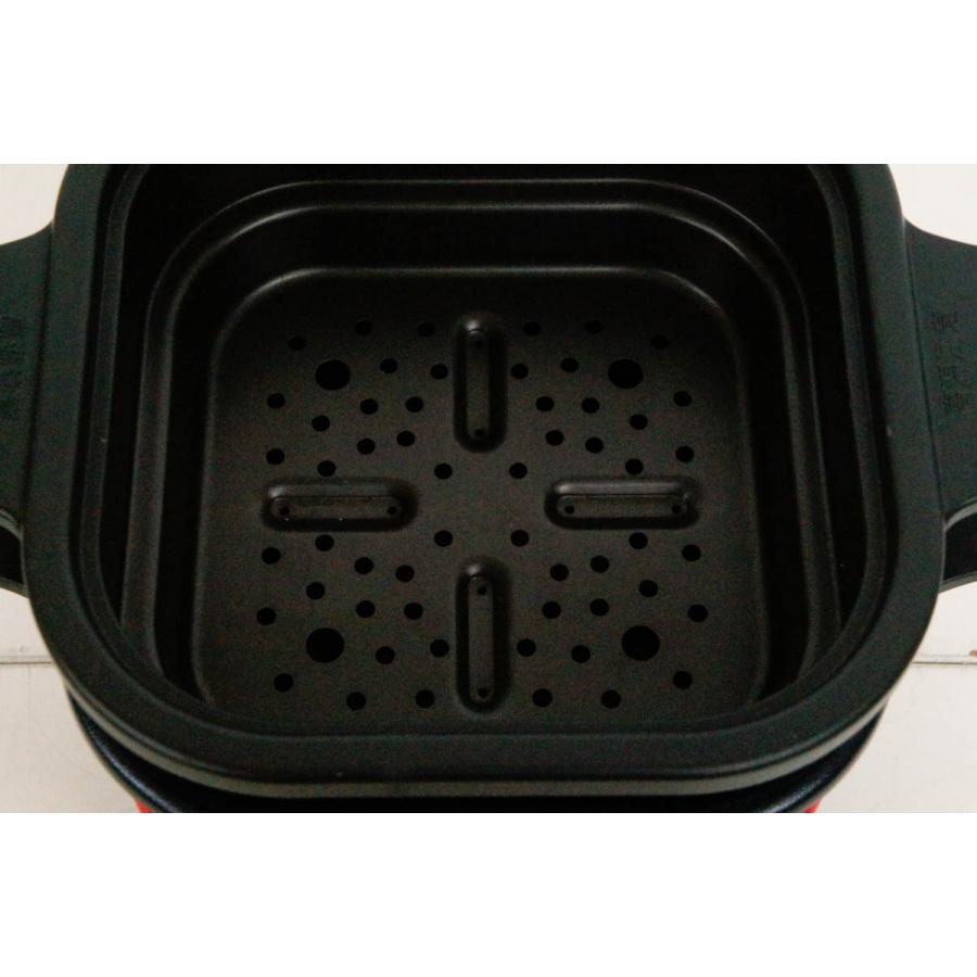 中古 タイガーTIGER マイコンテーブルクッカー CQC-A070-RT トマト