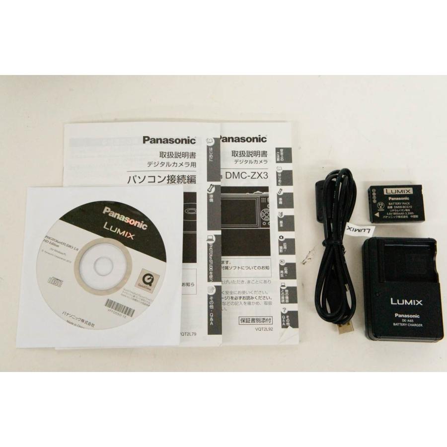 中古 Panasonicパナソニック コンパクトデジタルカメラ LUMIX