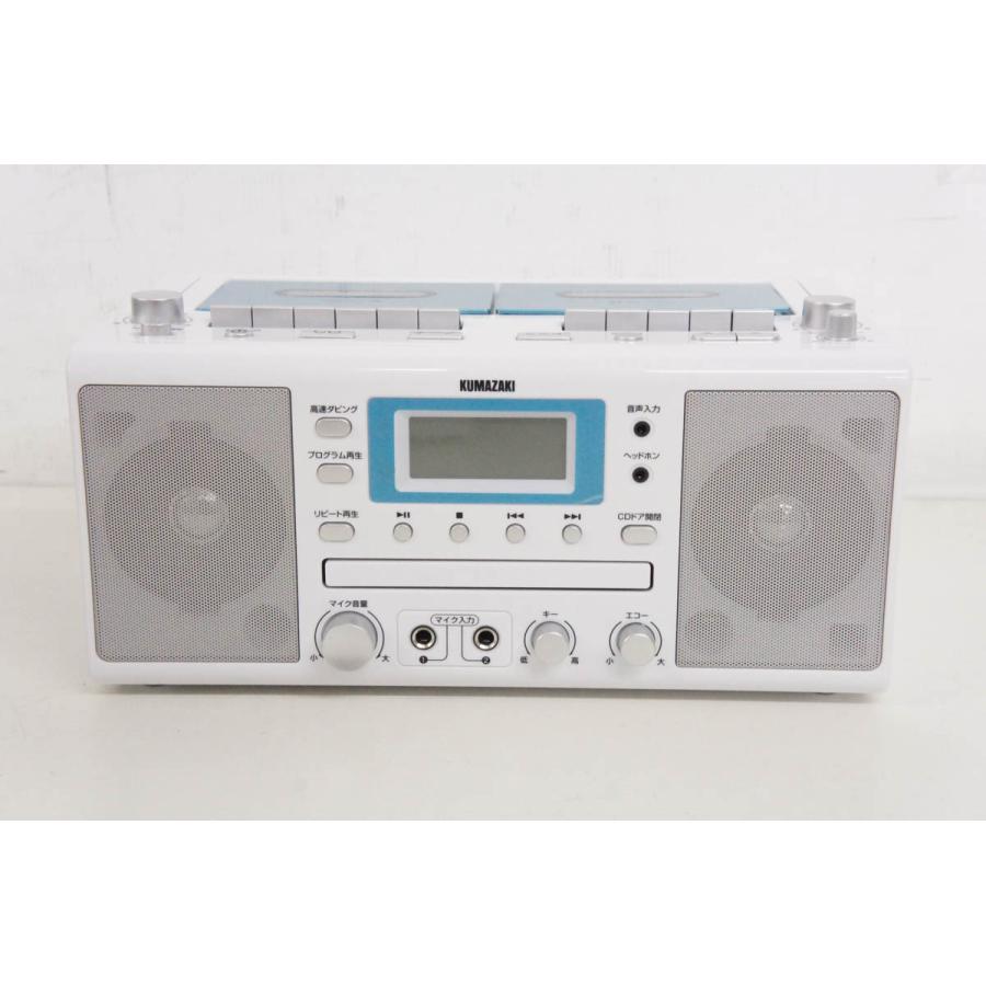 お買い得！】中古 訳あり クマザキエイム カラオケCDラジカセ KCR-1027