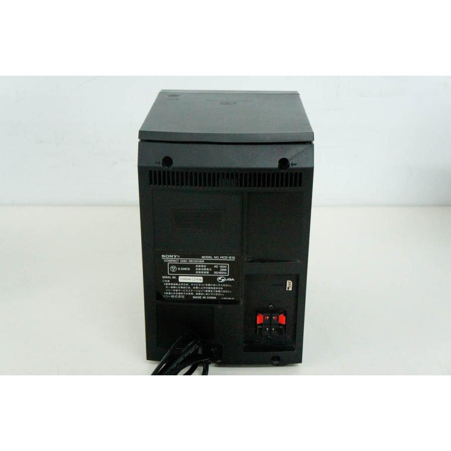 中古 SONYソニー ウォークマン用ドックコンポ CMT-S10(B) ブラック