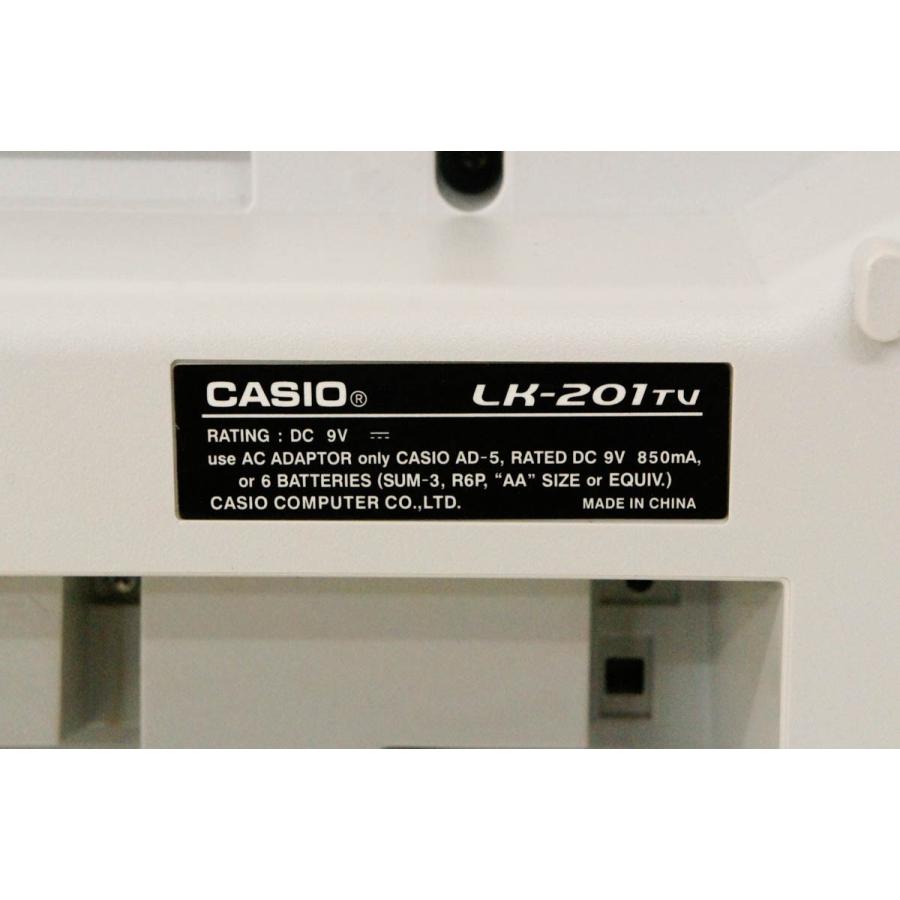 中古 CASIOカシオ 光ナビゲーションキーボード LK-201TV 電子 