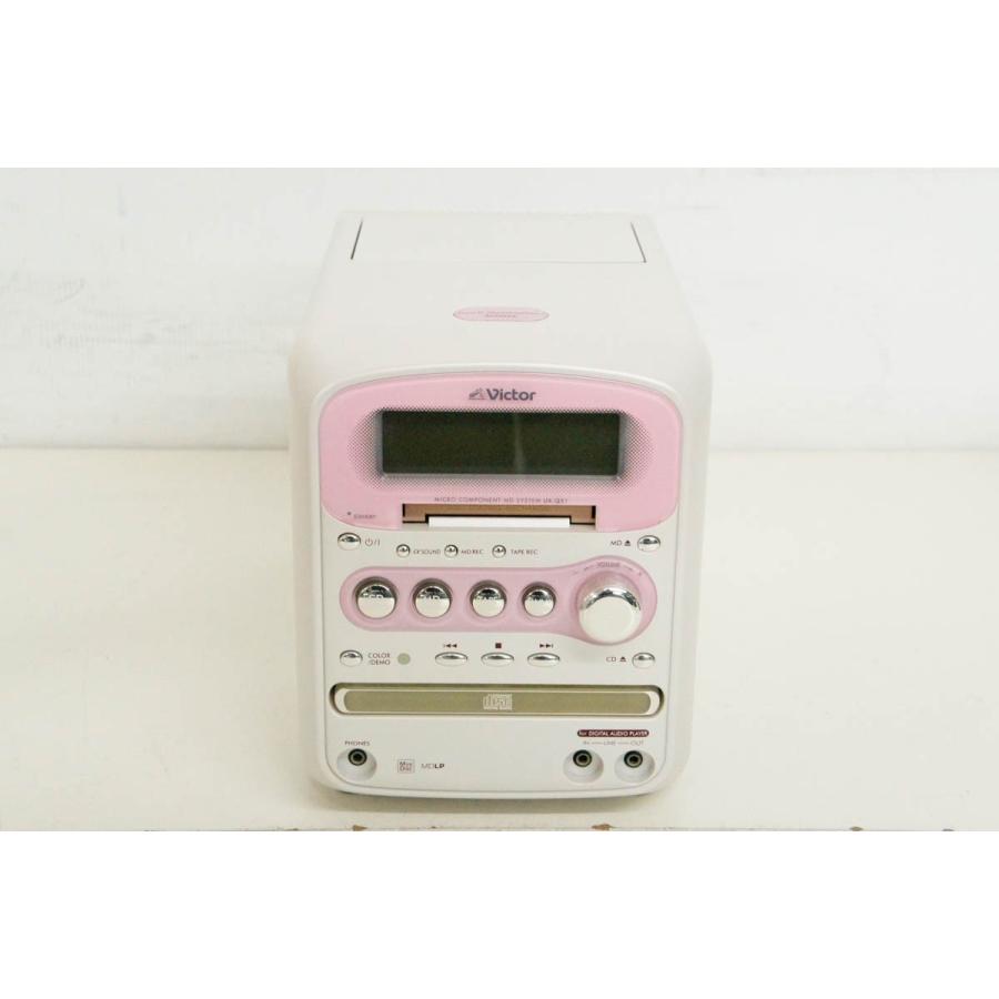 【期間限定値引】動作品 Victor CD MD カセットコンポ UX-QX1 整備済完動品】Victor UX-QX1 CD/MD/カセット ミニコンポ
