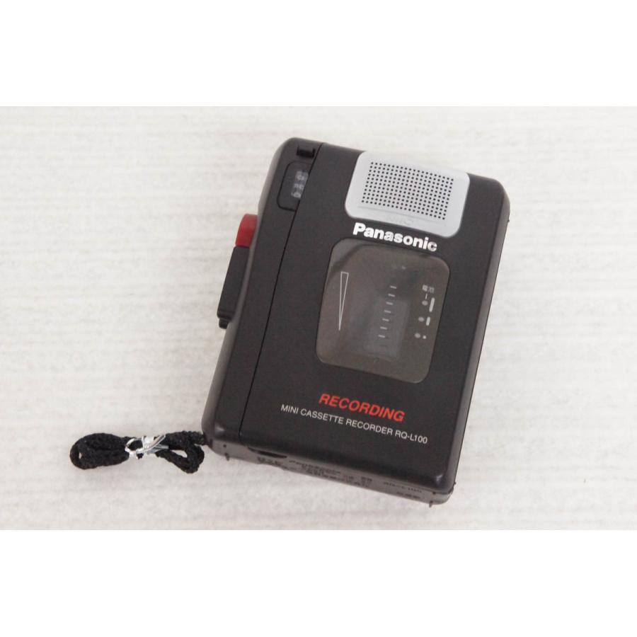 Panasonic RQ-L100-K テープレコーダー (ブラック) 中古 Panasonicパナソニック テープレコーダー RQ-L100 : エスネット