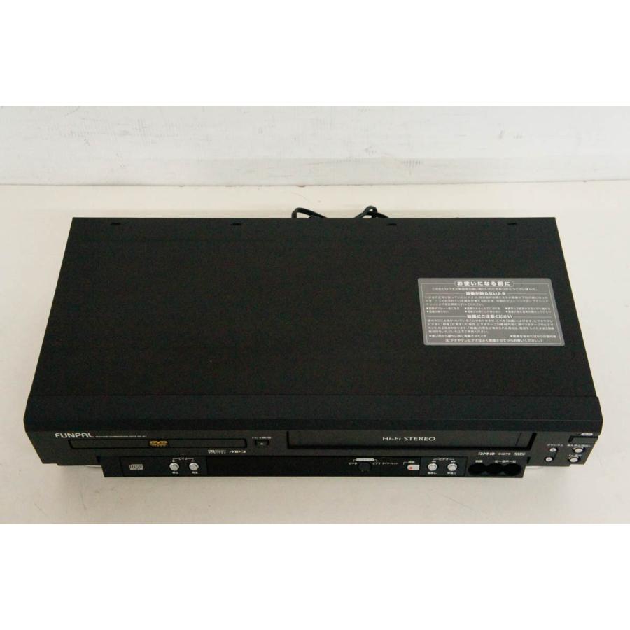中古 船井電機 FUNPAL DVD/VHSコンビネーションデッキ DVDプレーヤー一