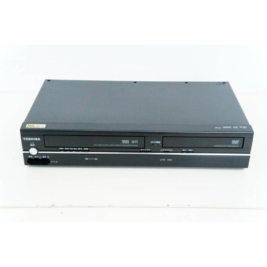 中古 東芝TOSHIBA VTR一体型DVDビデオプレーヤー DVDプレーヤー一体型 