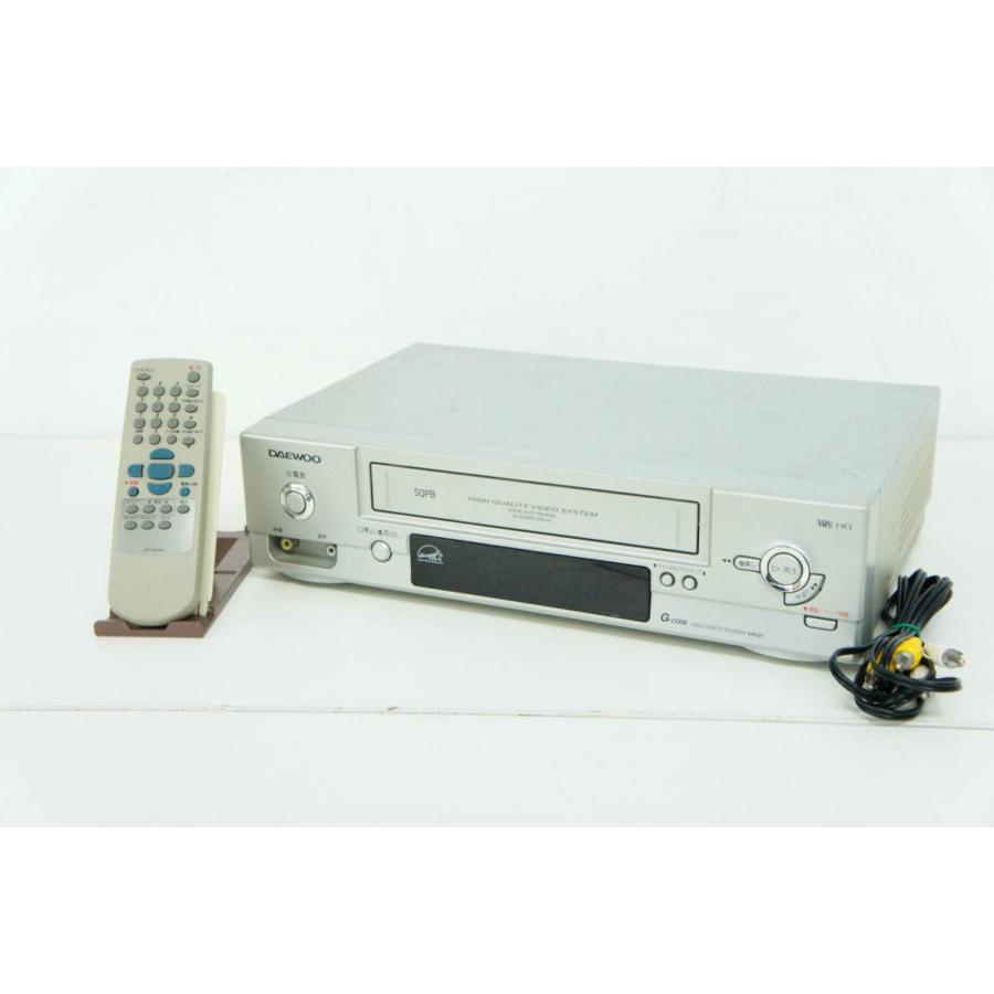 中古 DEWOO大宇 VHS ビデオカセットデッキ KVR-52T ビデオデッキ