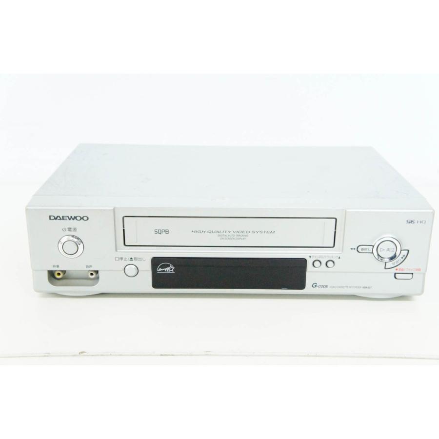 (DAEWOO製ビデオデッキＫＶＲ－５２Ｔ 中古 DEWOO大宇 VHS ビデオカセットデッキ KVR-52T ビデオデッキ