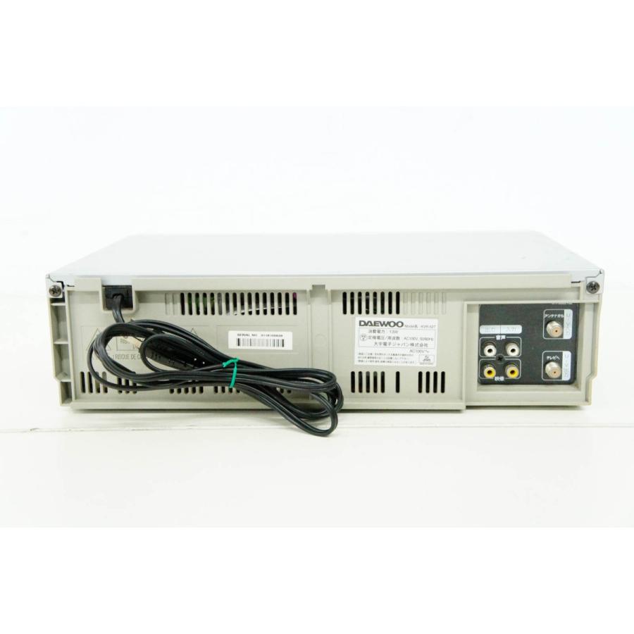 (DAEWOO製ビデオデッキＫＶＲ－５２Ｔ DAEWOO VHSビデオデッキ KVR-52T - メルカリ