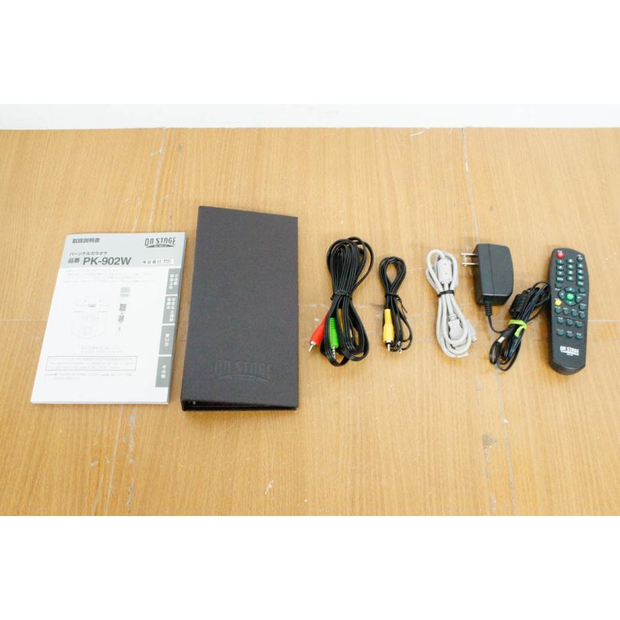 中古 ON STAGE オンステージ 家庭用カラオケ PK-902W 2.4GHzデジタル