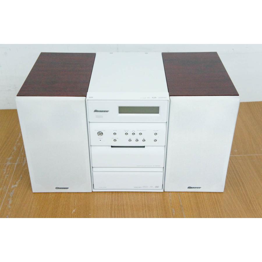 Pioneer X-HA7DV CD/MD/DVD 再生確認済 電源コード付 中古 パイオニアPioneer DVD/MDミニコンポーネントシステム DVD／CD
