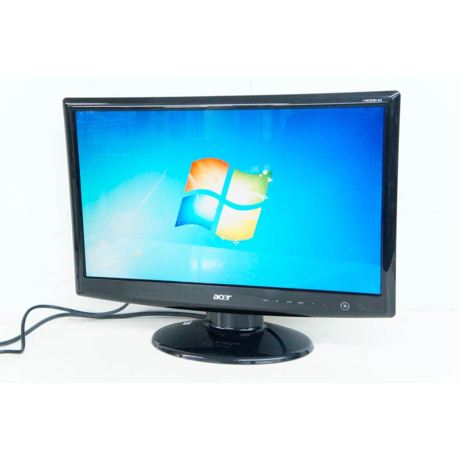 中古 Acerエイサー 21.5型ワイド 液晶モニター アナログ/デジタル接続 