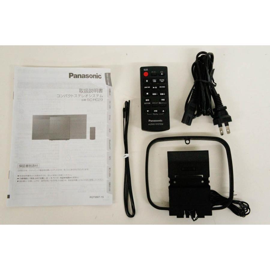 中古 Panasonicパナソニック コンパクトステレオシステム Bluetooth対応 SC-HC29-W オーディオ｜snet-shop｜05