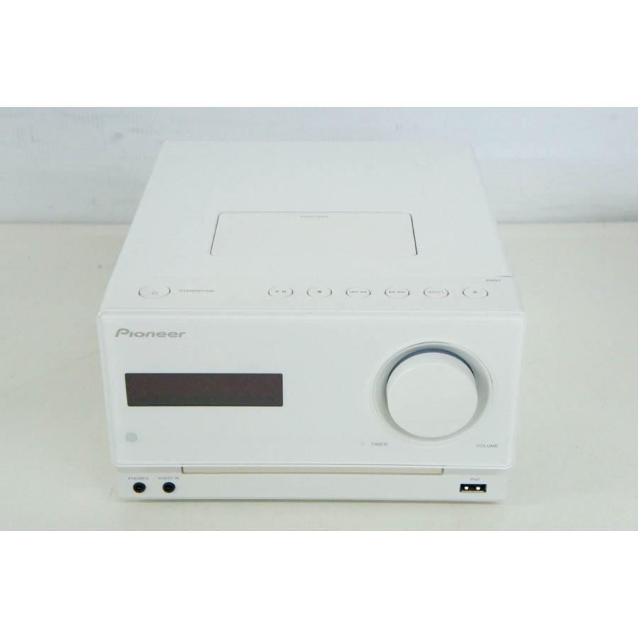 中古 Pioneerパイオニア CDミニコンポーネントシステム X-CM31-W